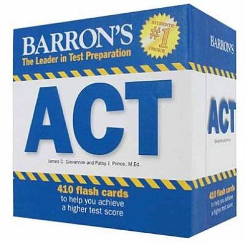 Barron’s ACT Flash Cards – Cards By Giovannini, James D. – VERY GOOD