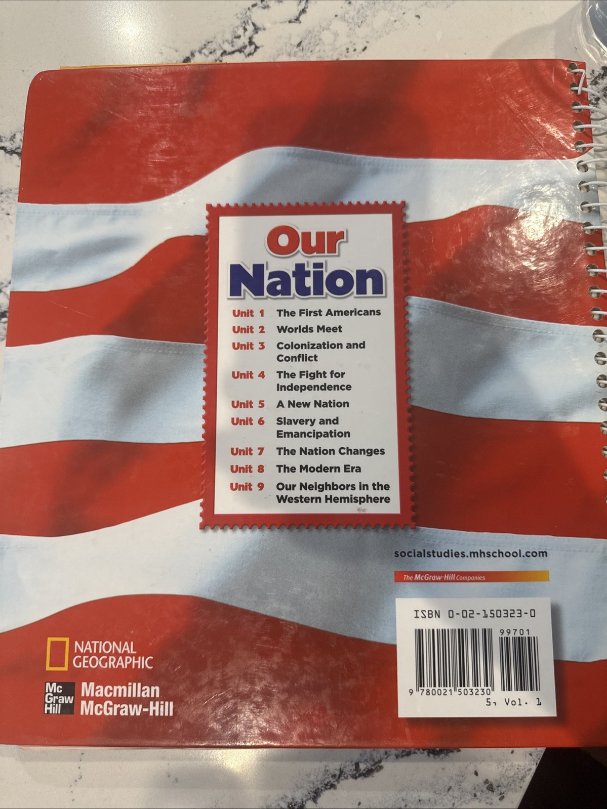 OUR NATION, TEACHER’S EDITION (MACMILLAN / MCGRAW-HILL By Richard Boehm