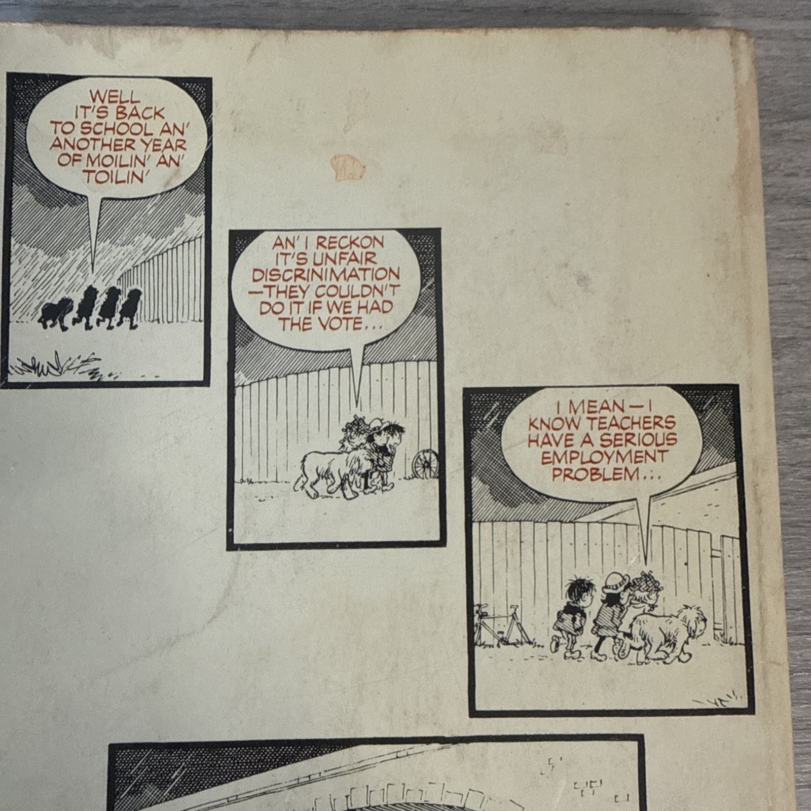 The Perishers Dotty Dictionary(An Educational Mustn’t )-Vintage 1977 Comic Strip