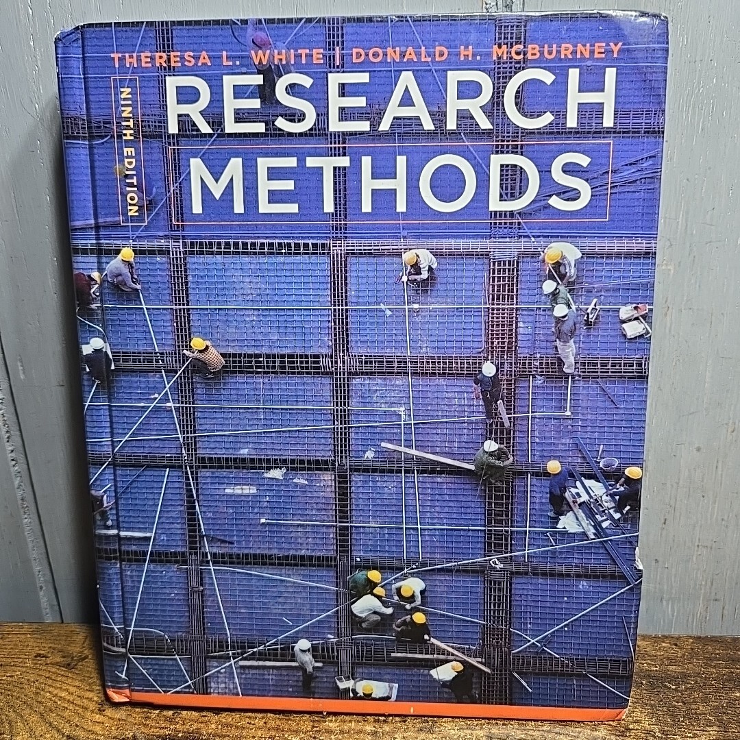Research Methods – Hardcover, by White Theresa L.; McBurney Donald H. – Good