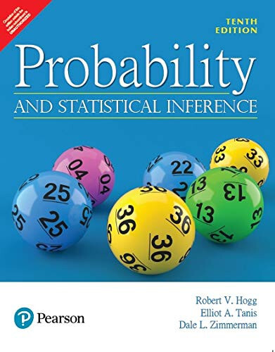 Probability and Statistical Inference by Hogg 10th – Paperback – B&W