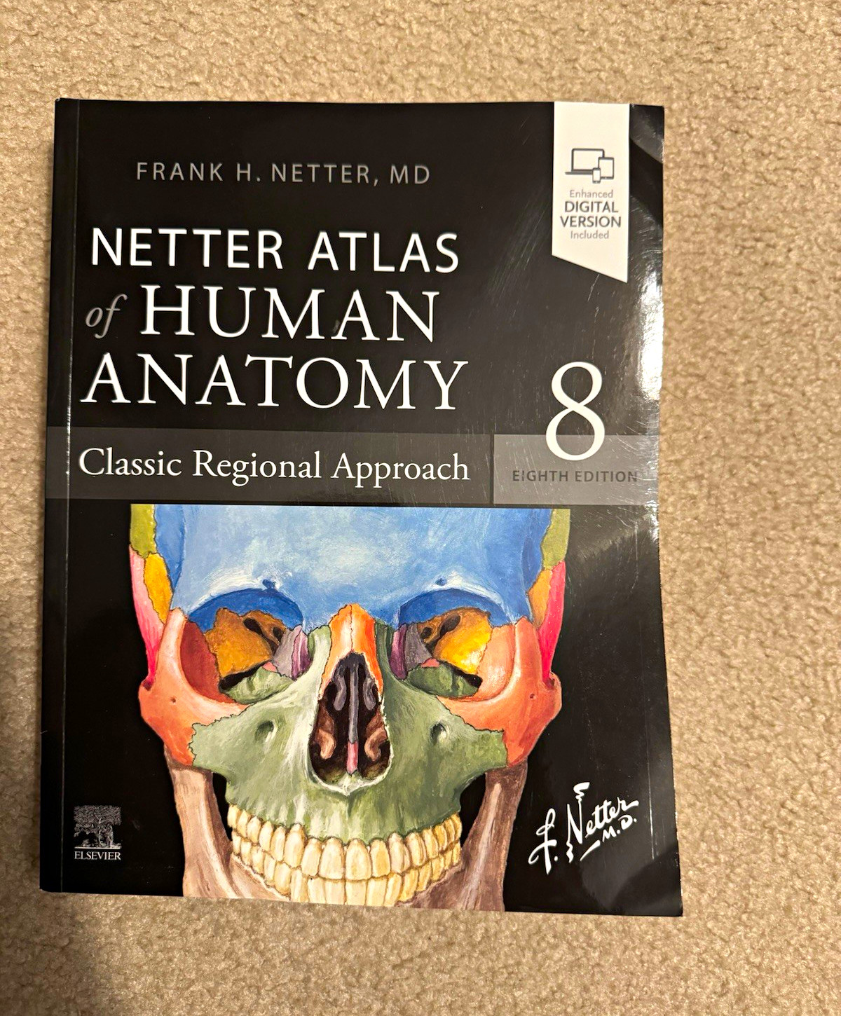 Netter Atlas of Human Anatomy 8th Ed Frank H Netter Elsevier + Digital