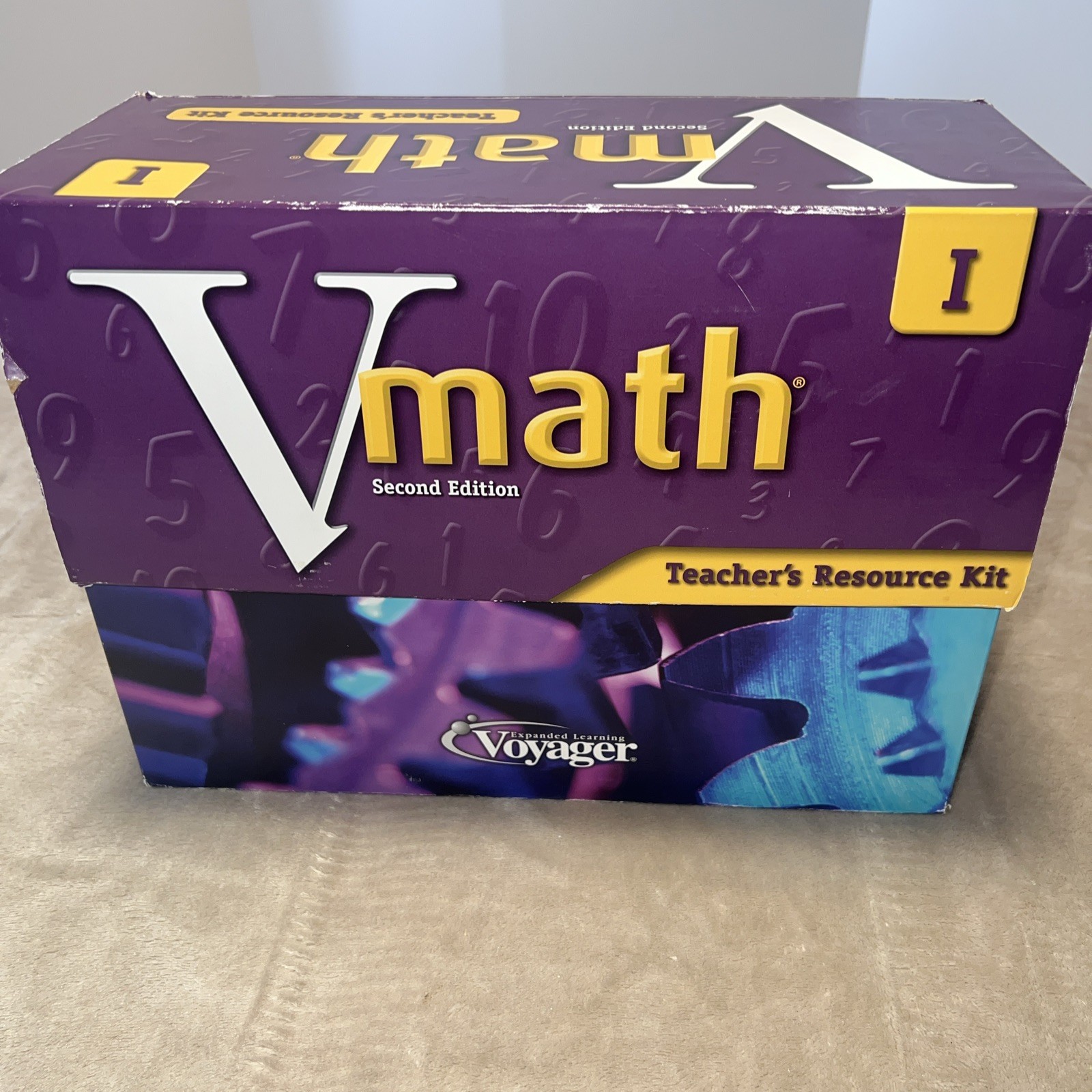 Voyager Expanded Learning VMath Level I 2nd Ed. Teacher’s Resource Kit very good