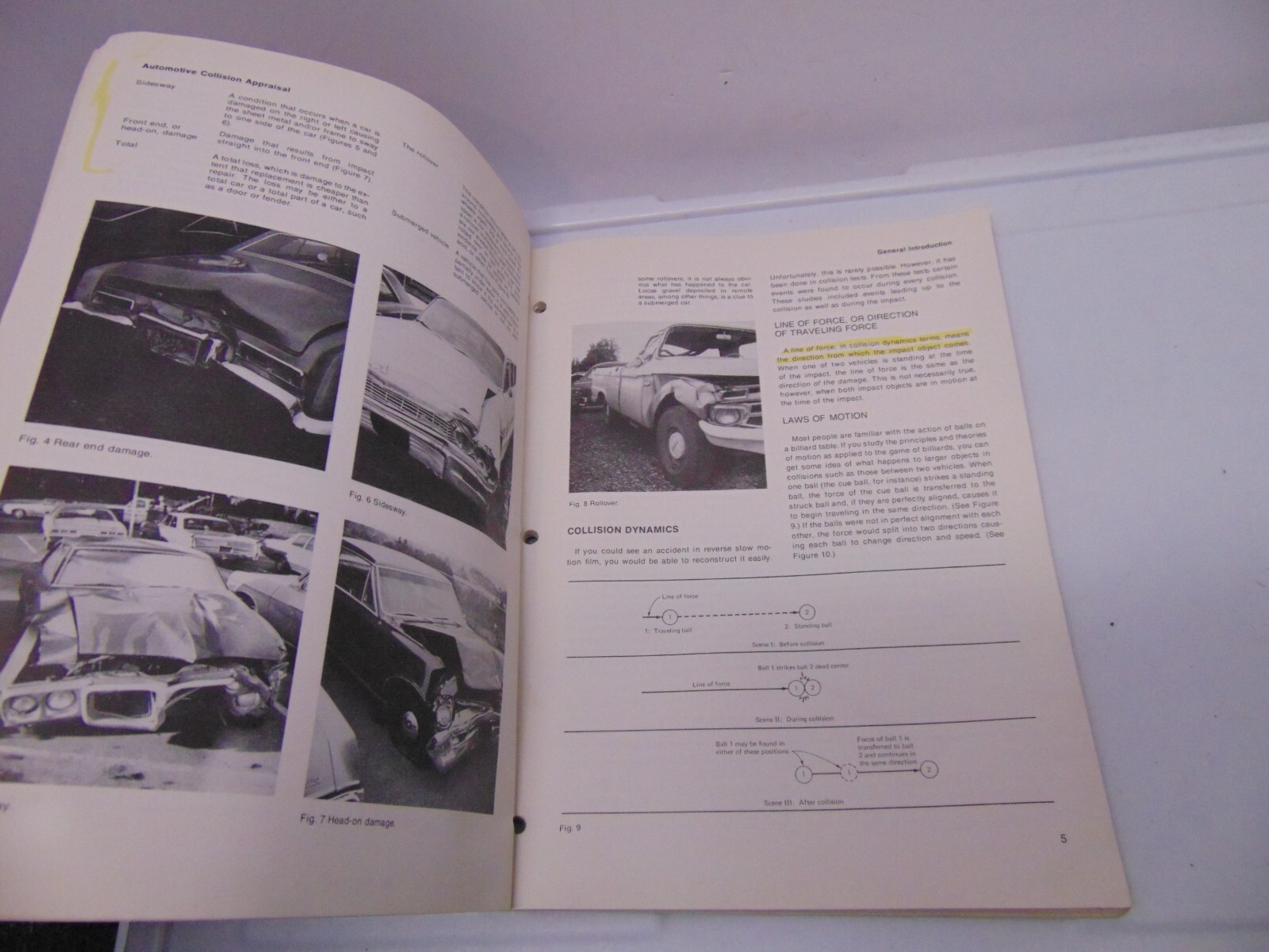 1975 Automotive Collison Appraisal book by MacPherson 152 pages McGraw-Hill