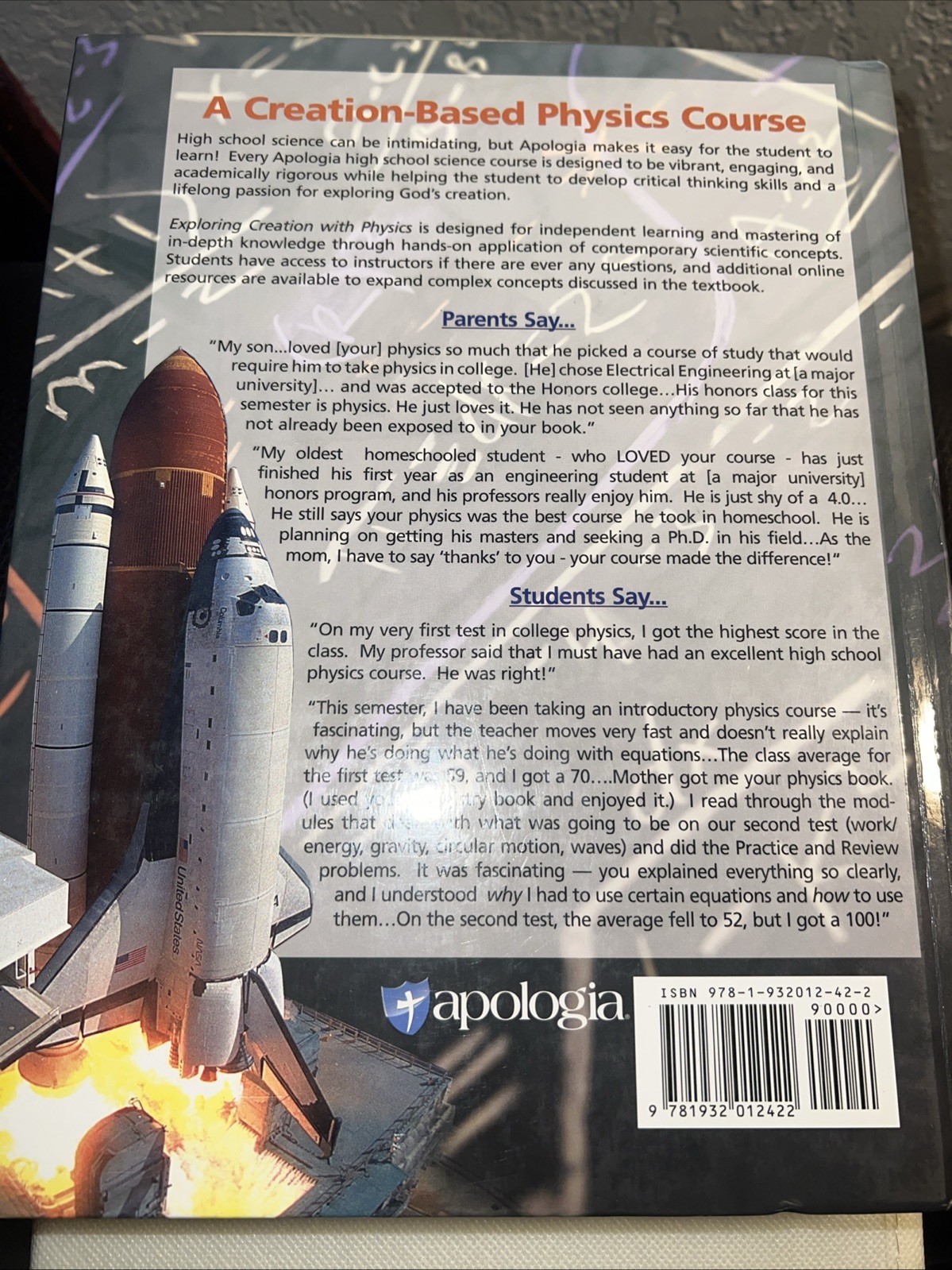 Exploring Creation with Physics 2nd Ed. Textbook & Solutions/Tests