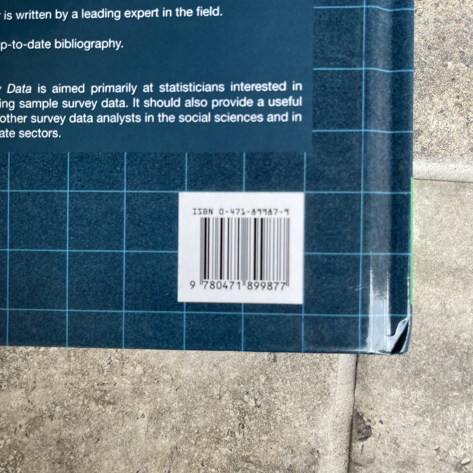 Analysis of Survey Data by R.L. Chambers (English) Hardcover Book