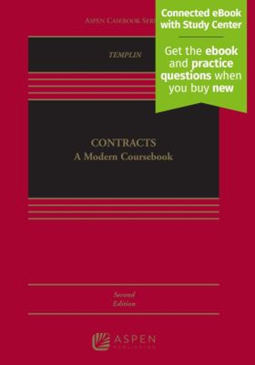 Contracts : A Modern Coursebook Hardcover Ben Templin
