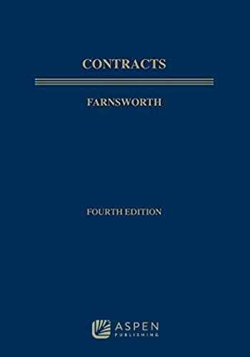 Contracts – Paperback, by Farnsworth E. Allan – Acceptable n