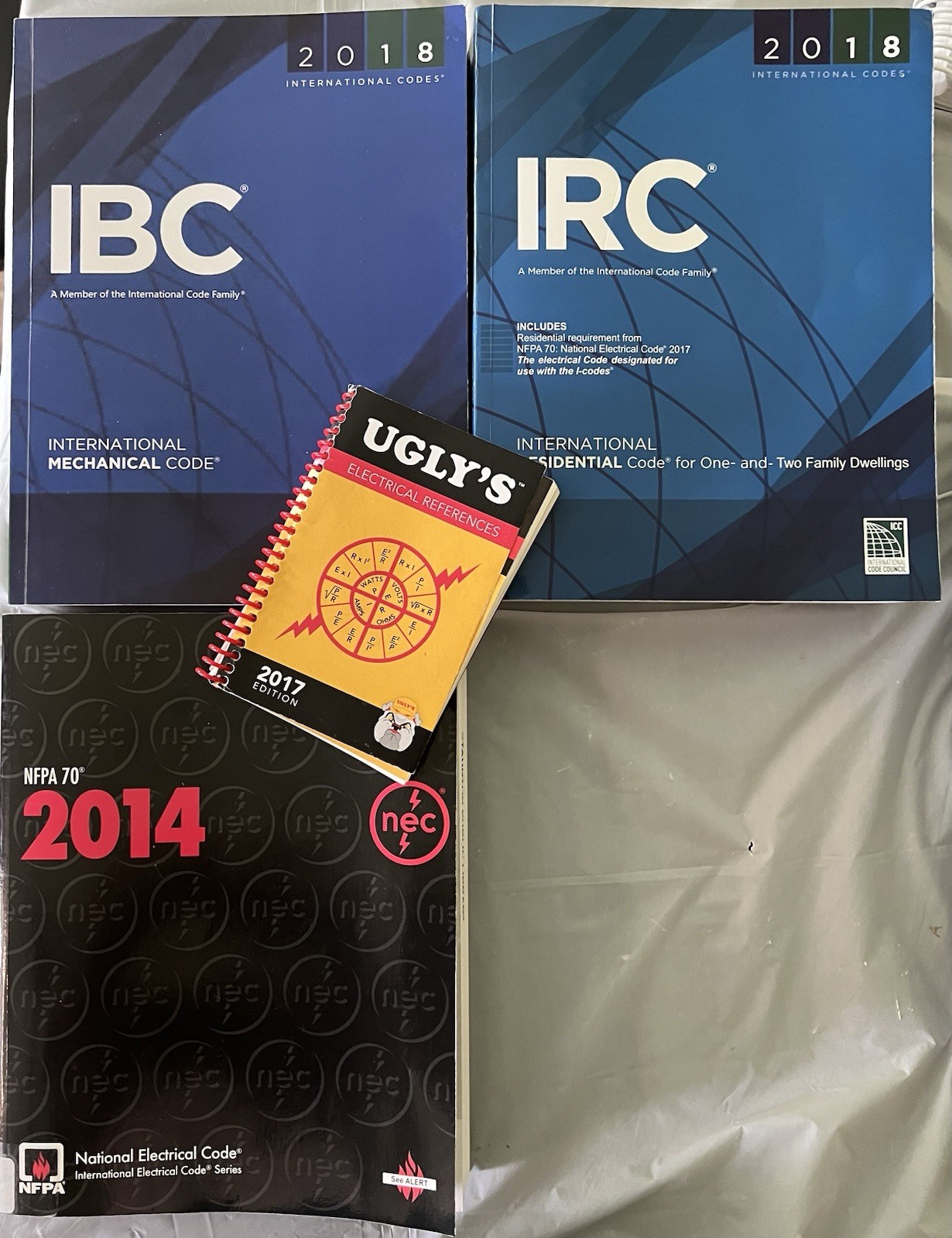 Four Book Package Deal National Electric Code And Mechanical Code!