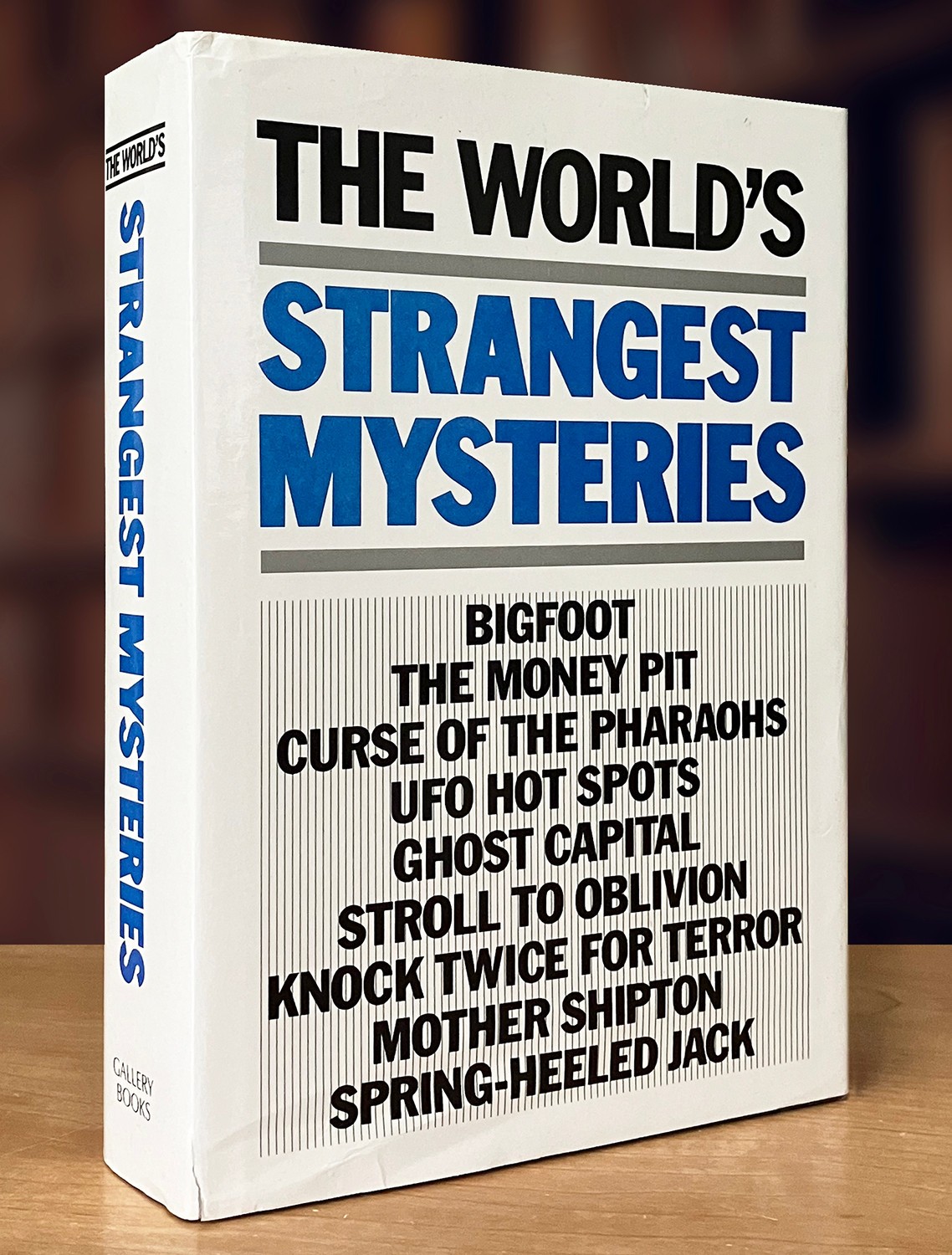 The World’s Strangest Mysteries, Gallery Books (1987 Hardcover) VG Condition