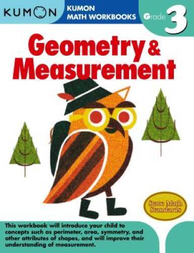 Geometry & Measurement, Grade 3 – Paperback – VERY GOOD