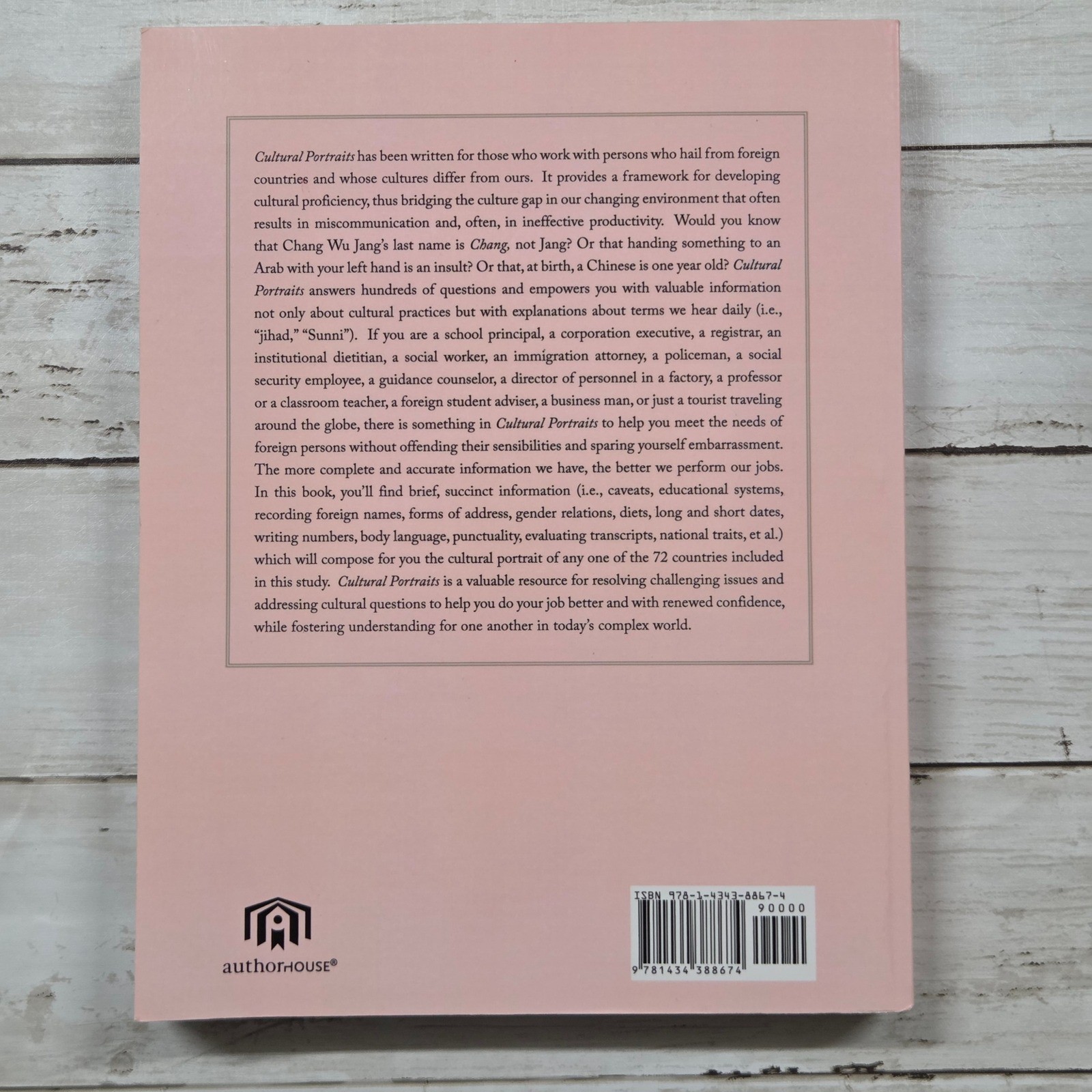 Cultural Portraits A Synoptic Guide Byron Palls AuthorHouse