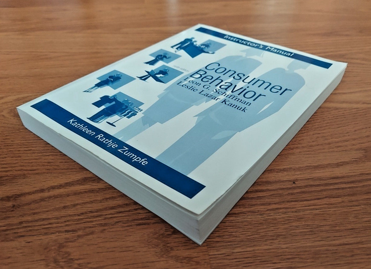 Instructor’s Manual Consumer Behavior 9th Edition By Shiffman & Kanuk 2007 Book