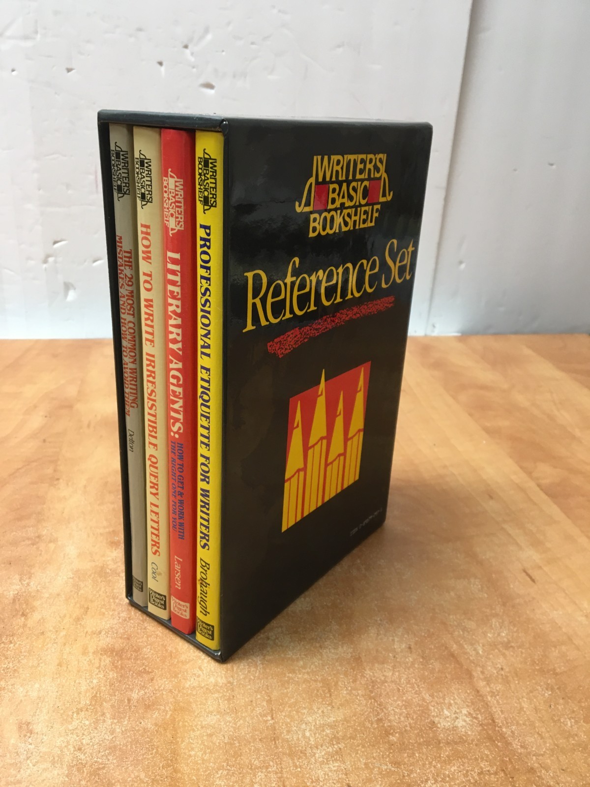 Writer’s Basic Bookshelf Box Set of 4 Writing Books Professional Etiquette etc