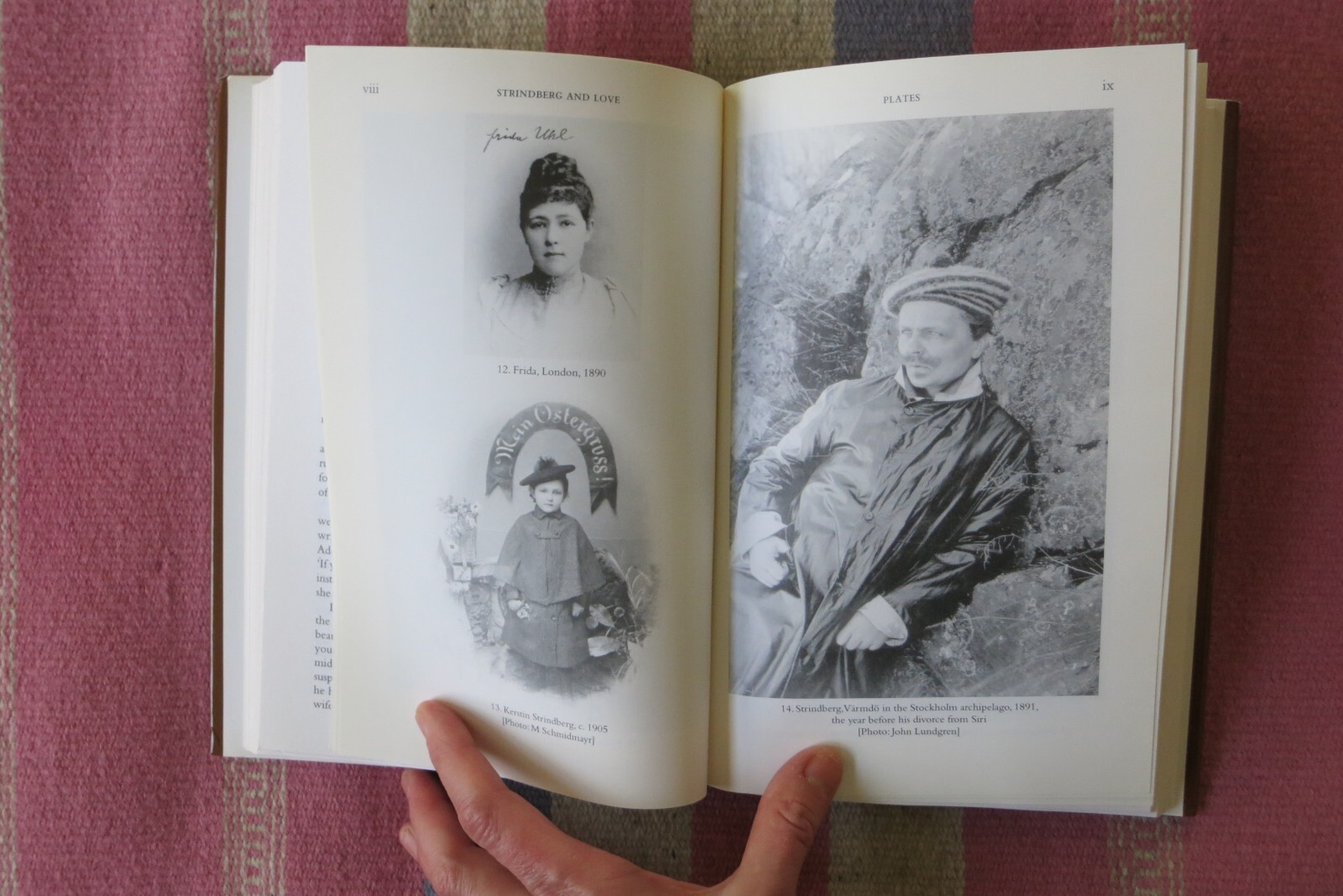 Strindberg and Love Eivor Martinus – Hardcover with Dust Jacket – Very Good 2001