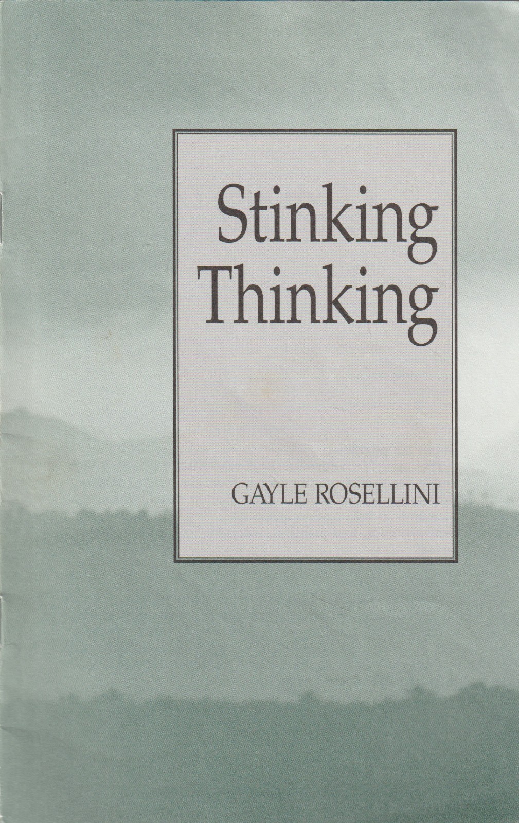 Stinking Thinking, Gayle Rosellini, Alcoholics Anonymous booklet, good condition