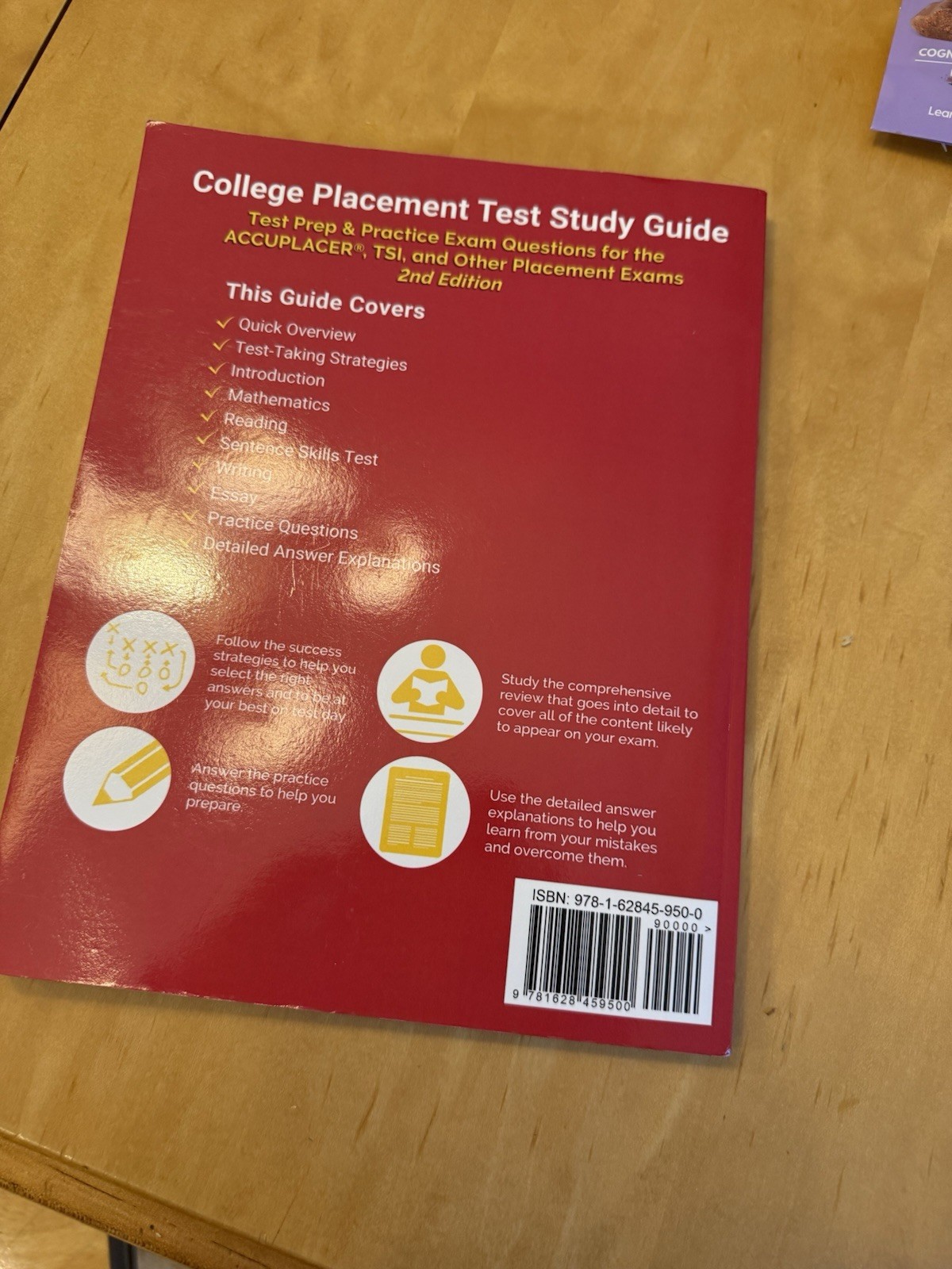 College Placement Test Study Guide 9Test Prep Books) 2nd Edition