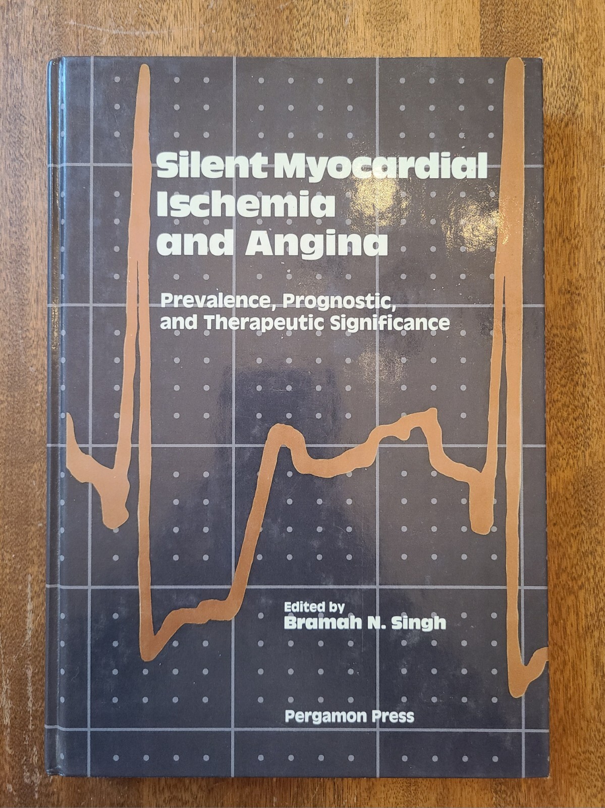 Silent Myocardial Ischemia and Angina by Many Authors 1988 1st Edition 1st Print