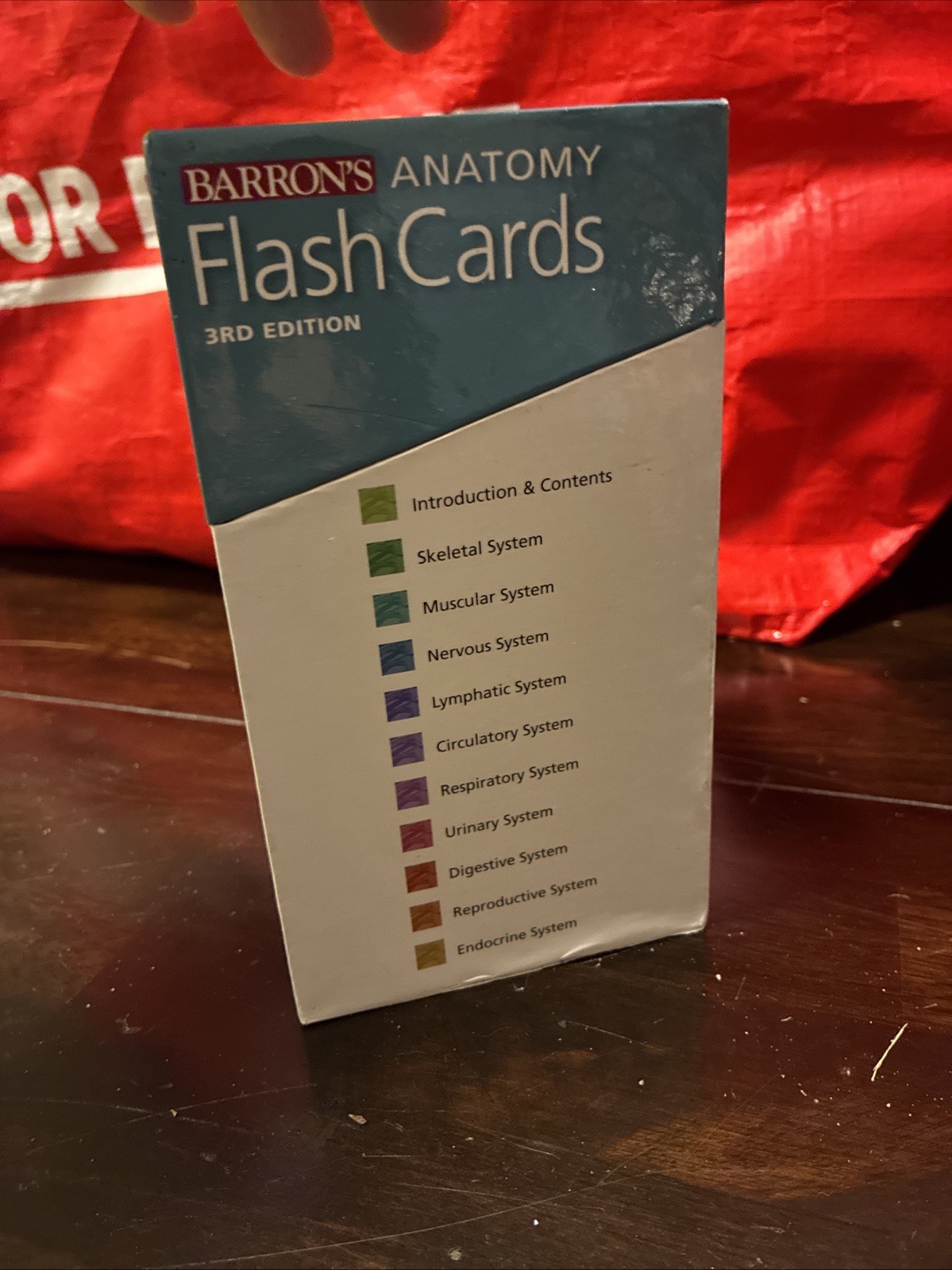 Barron’s Anatomy Flash Cards 3rd Edition 300 Full Color Cards