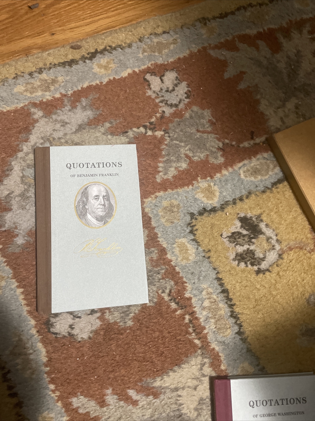 .Applewood Books 4 Books Quotations of Lincoln,Washington, Jefferson, Franklin