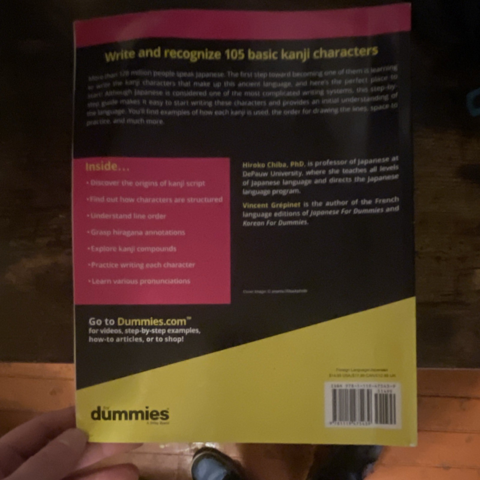 Japanese For Dummies & Japanese Character Writing