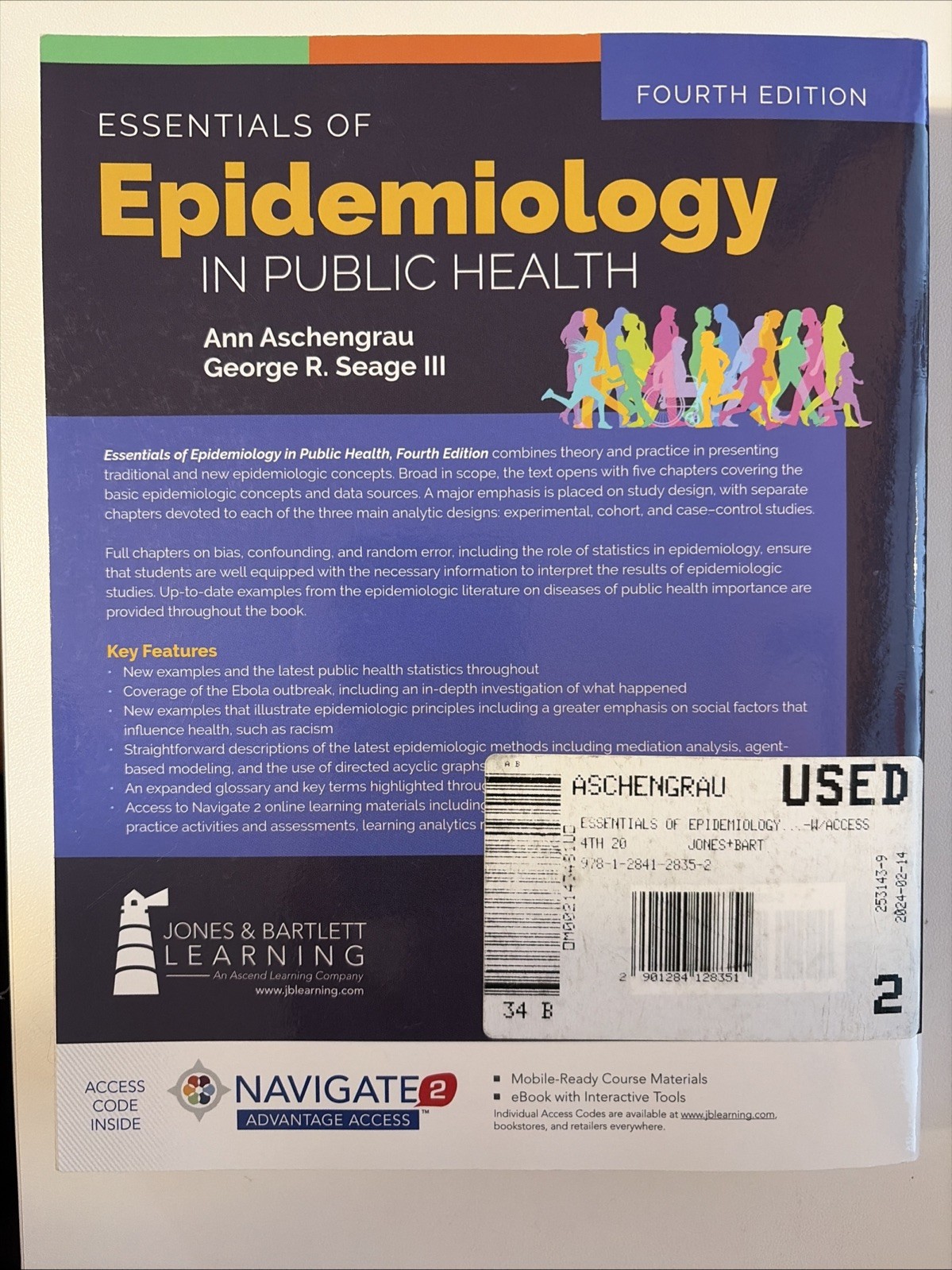 Essentials of Epidemiology in Public Health by George R. Seage and Ann Asch.