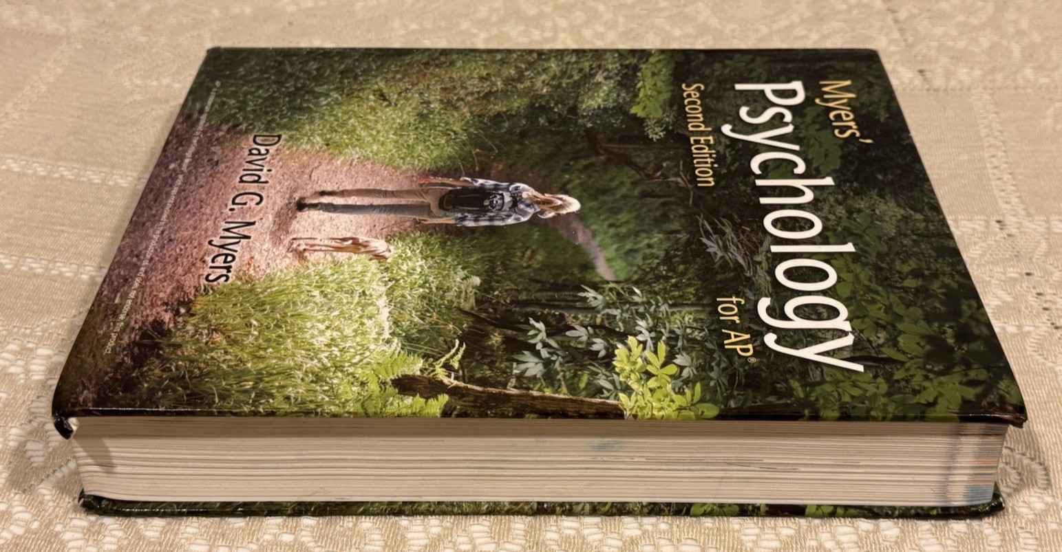 Myers’ Psychology for AP Second Edition by David G. Myers – 2014 Hardcover, BFW