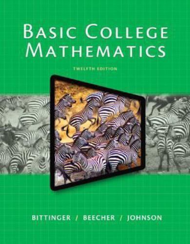 Basic College Mathematics (12th Edition) by Bittinger, Marvin L.