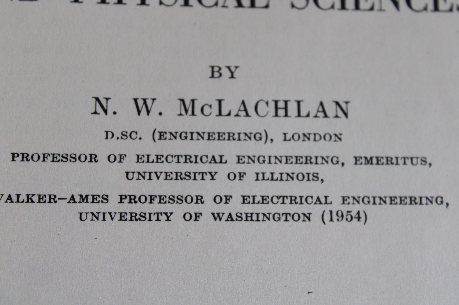 Ordinary Non-Linear Differential Equations in Engineering & Physical Sciences