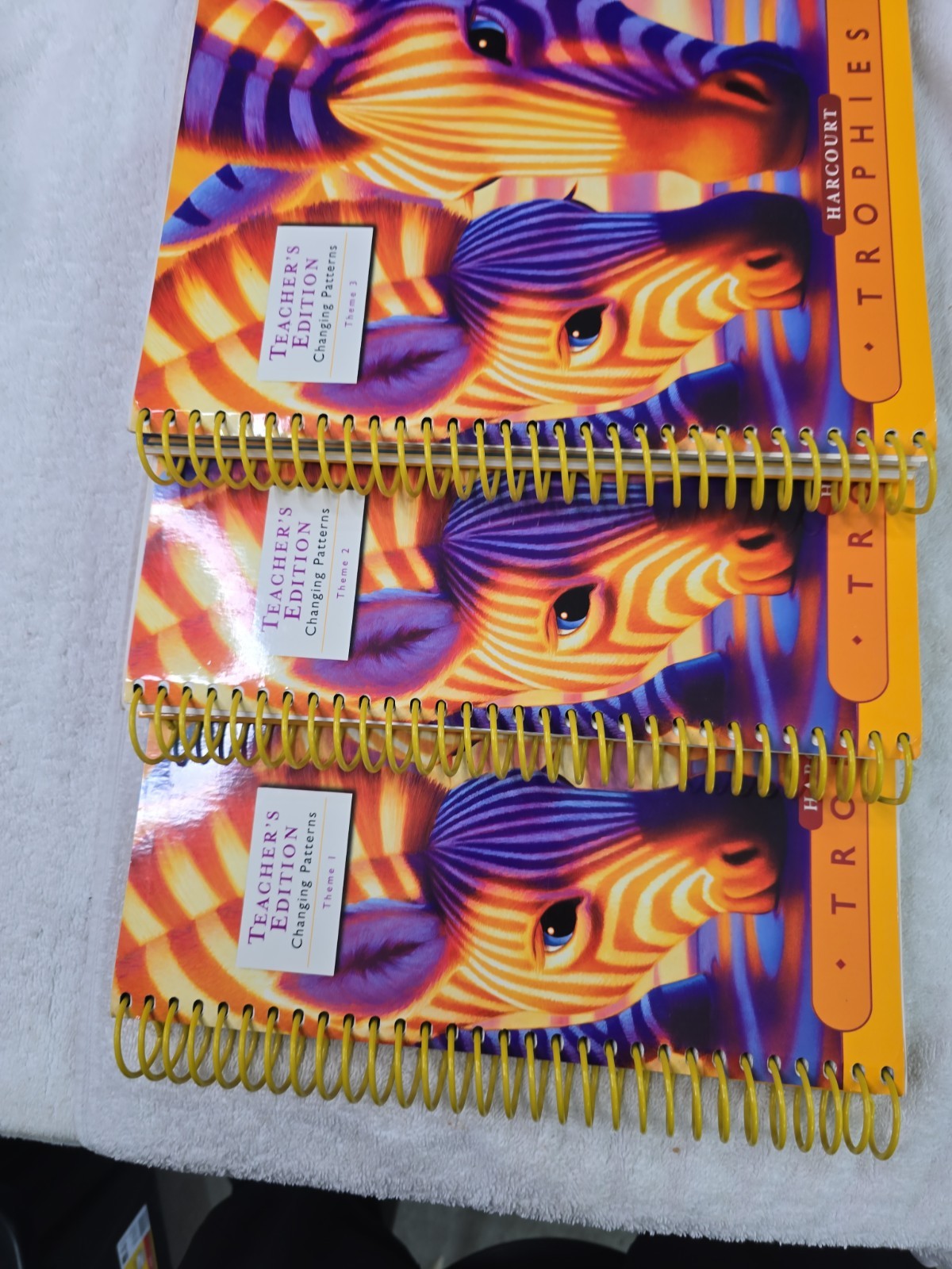 Teacher’s Edition Harcourt Trophies -“Changing Patterns” Theme 1,2,&, 3 2005…
