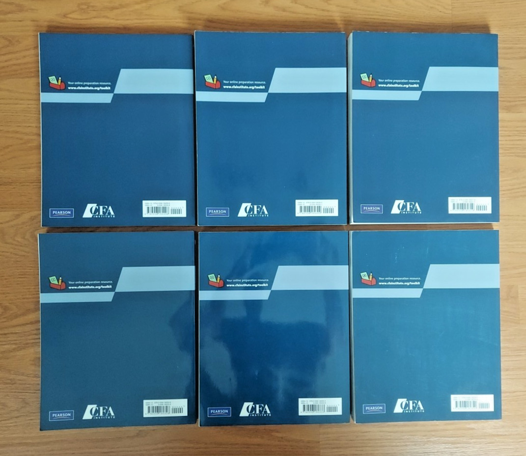 CFA Program Curriculum Level 3 Full Set 6 Volumes Books 2010 Textbooks GUC