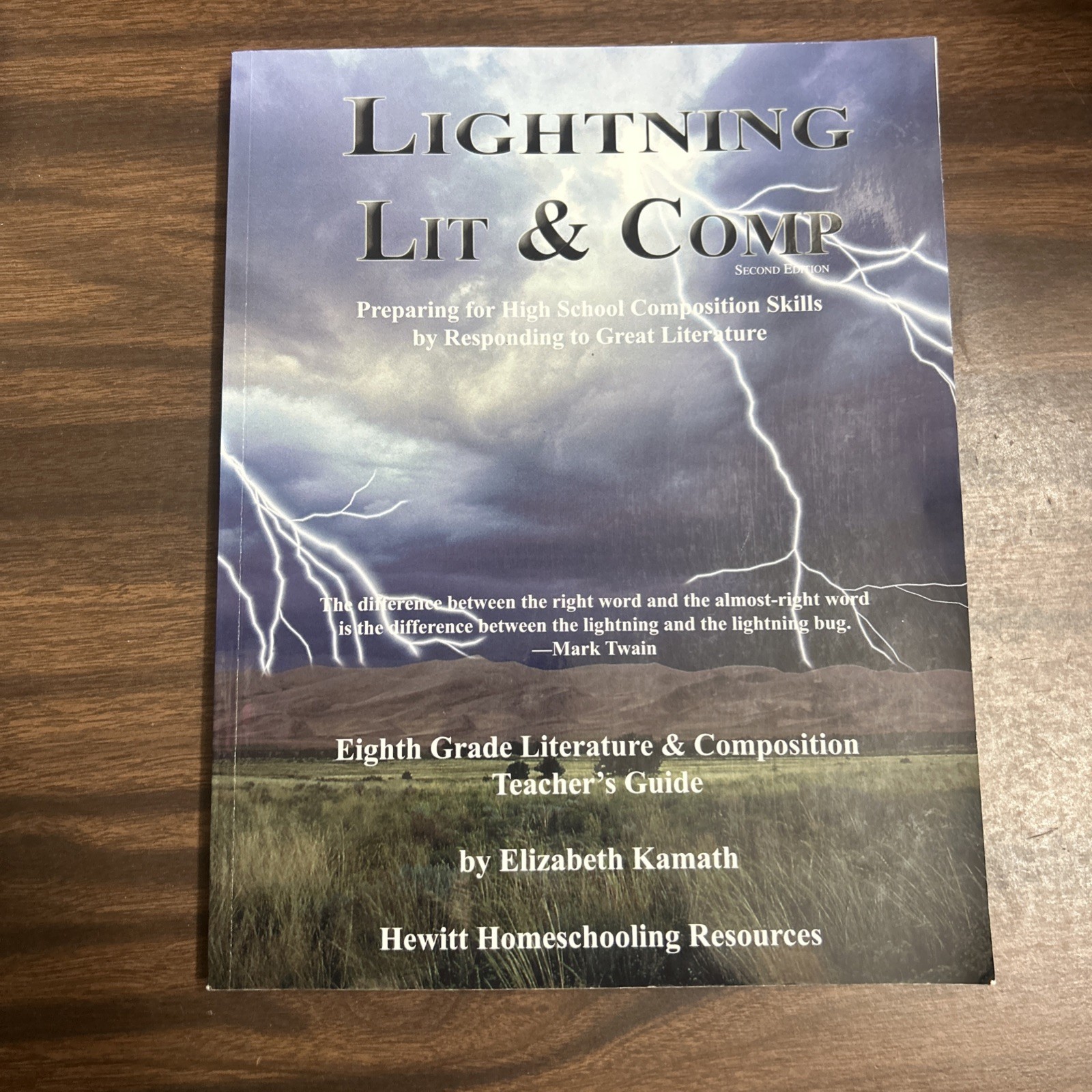 Lightning Lit & Comp Teacher’s Guide Preparing For High School 2006 Klamath VG