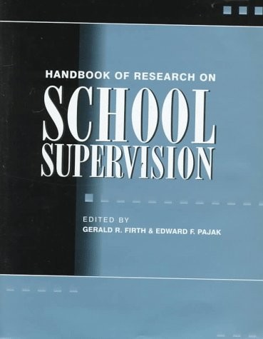 Handbook of Research on School Supervision
