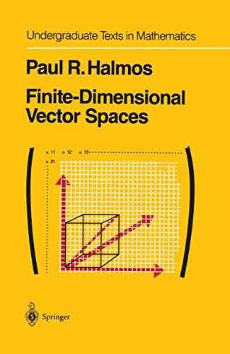Finite-Dimensional Vector Spaces – Hardcover, by Halmos P.R. – Very Good