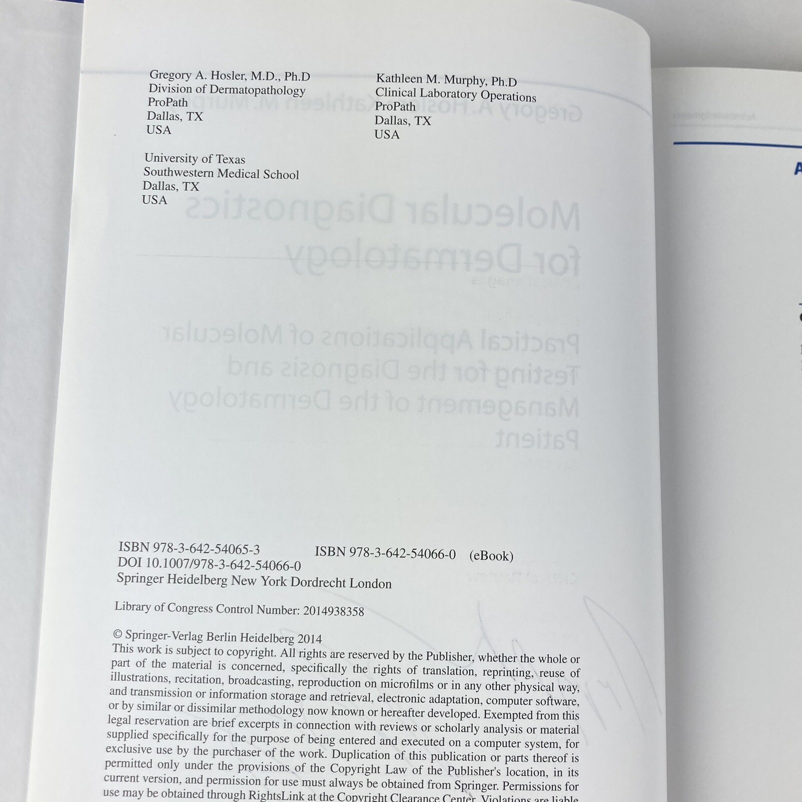 Molecular Diagnostics for Dermatology : Practical Applications of Molecular…