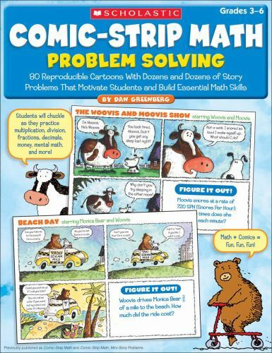 Comic-Strip Math: Problem Solving: 80 Reproducible Cartoons with Dozens and Doz