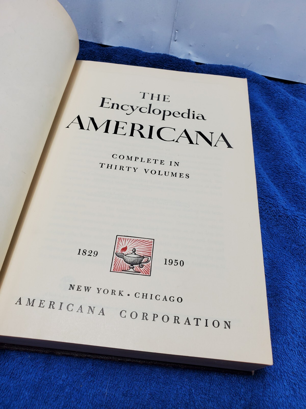 Antique Encyclopedia Americana 1950 Books Vintage SINGLE Volumes SEE DESCRIPTION
