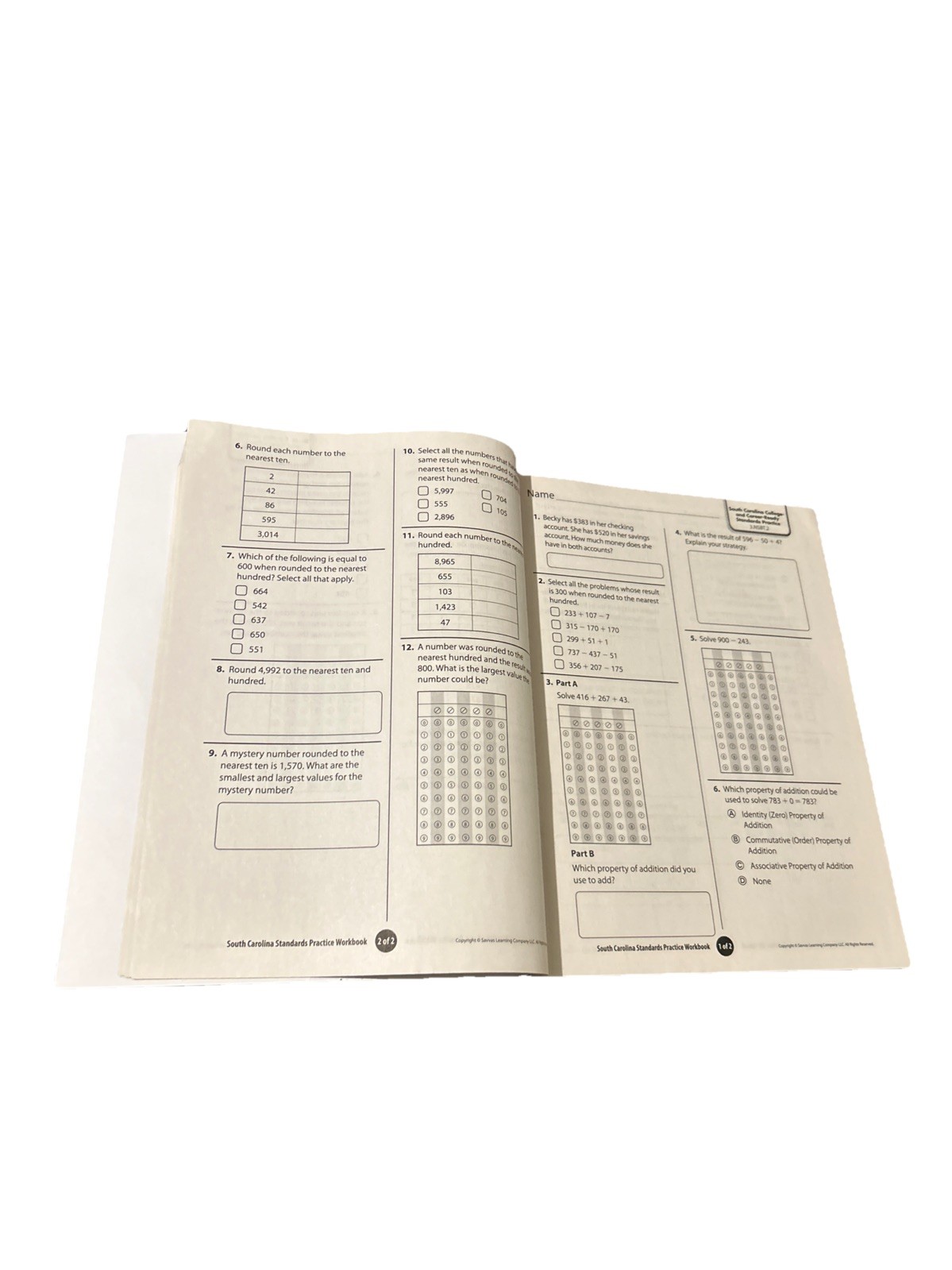 Envision Mathematics 2020 Additional Practice Workbook Grade 3