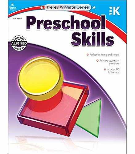 Preschool Skills: Prek – Paperback, by Carson Dellosa Education – Very Good