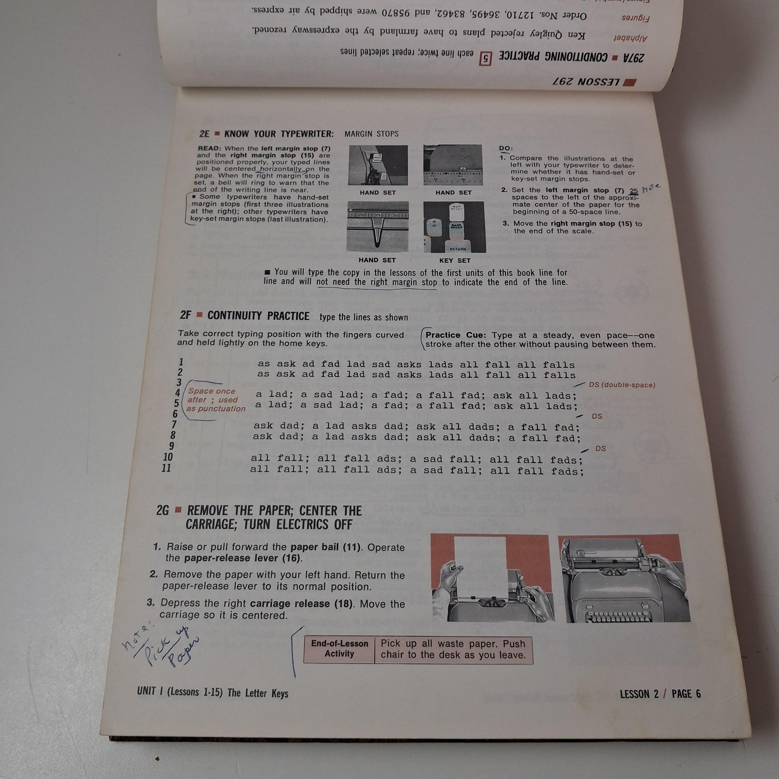 Vintage Century 21 Typewriting Complete Course Brown HC 1972 Business Textbook
