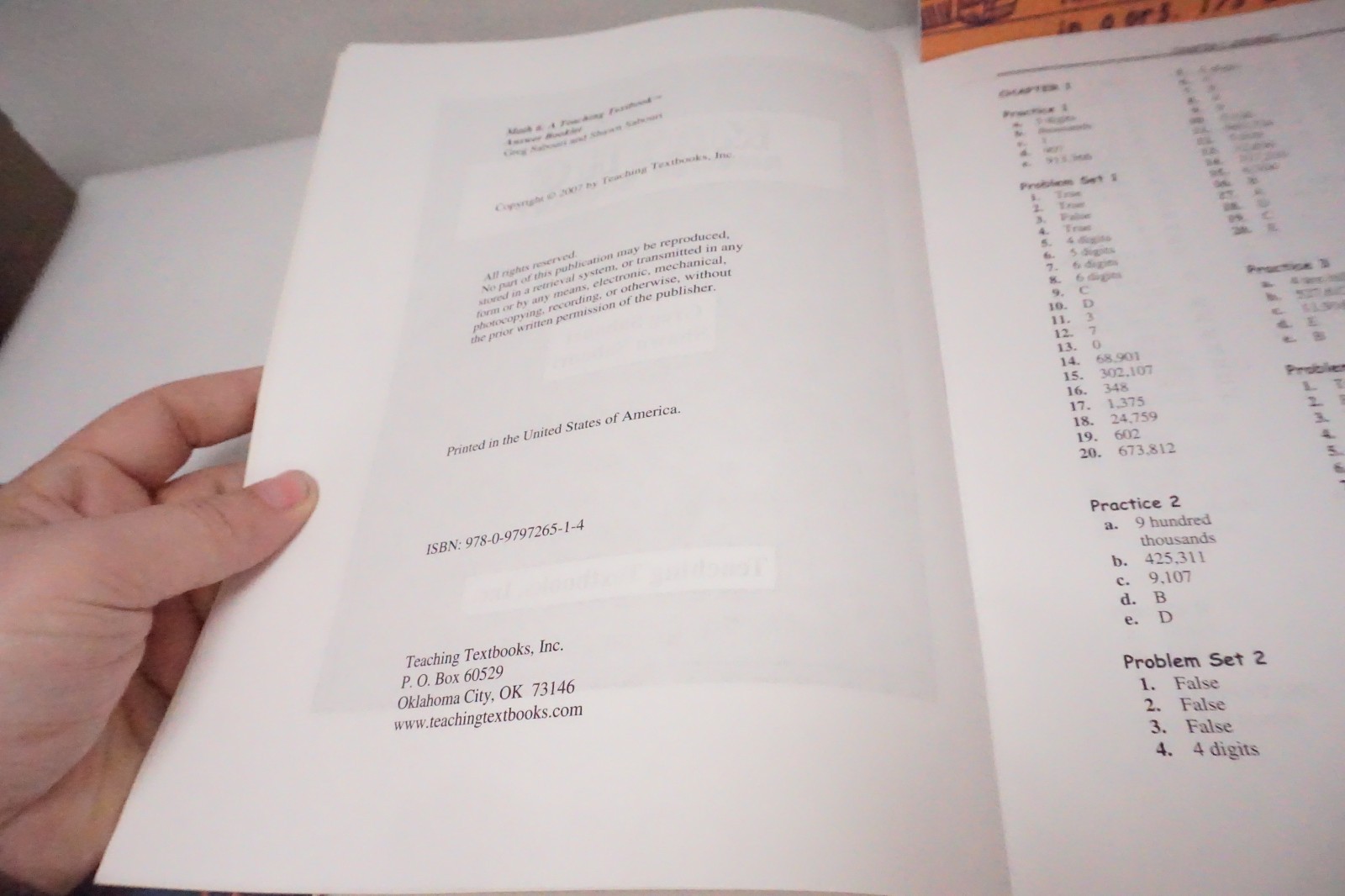 Teaching Textbooks MATH 4 Math 5 Math 6 and 7 Books and CD-ROM SET