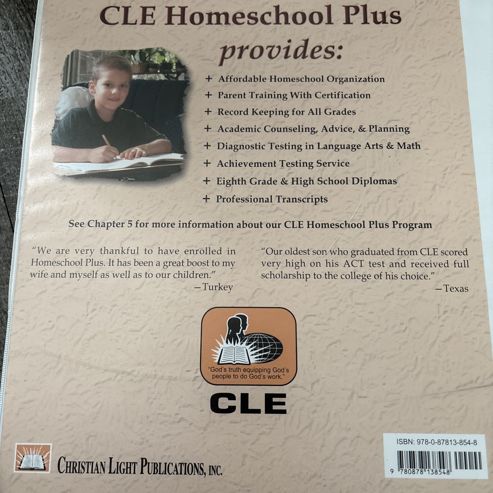 Christian Light Education The Homeschool Handbook