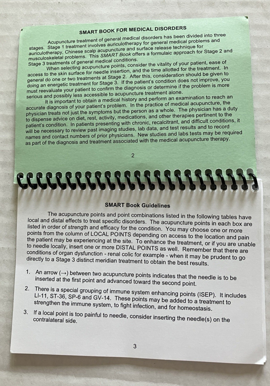 Helms Medical Institute Smart Book & Spiral & Concise Approach & Acupuncture