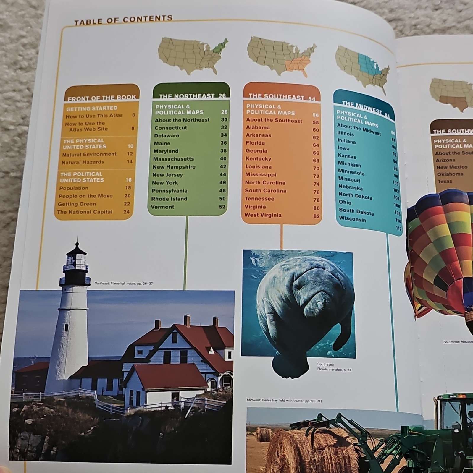 National Geographic Kids United States Atlas Paperback Scholastic 176pg English