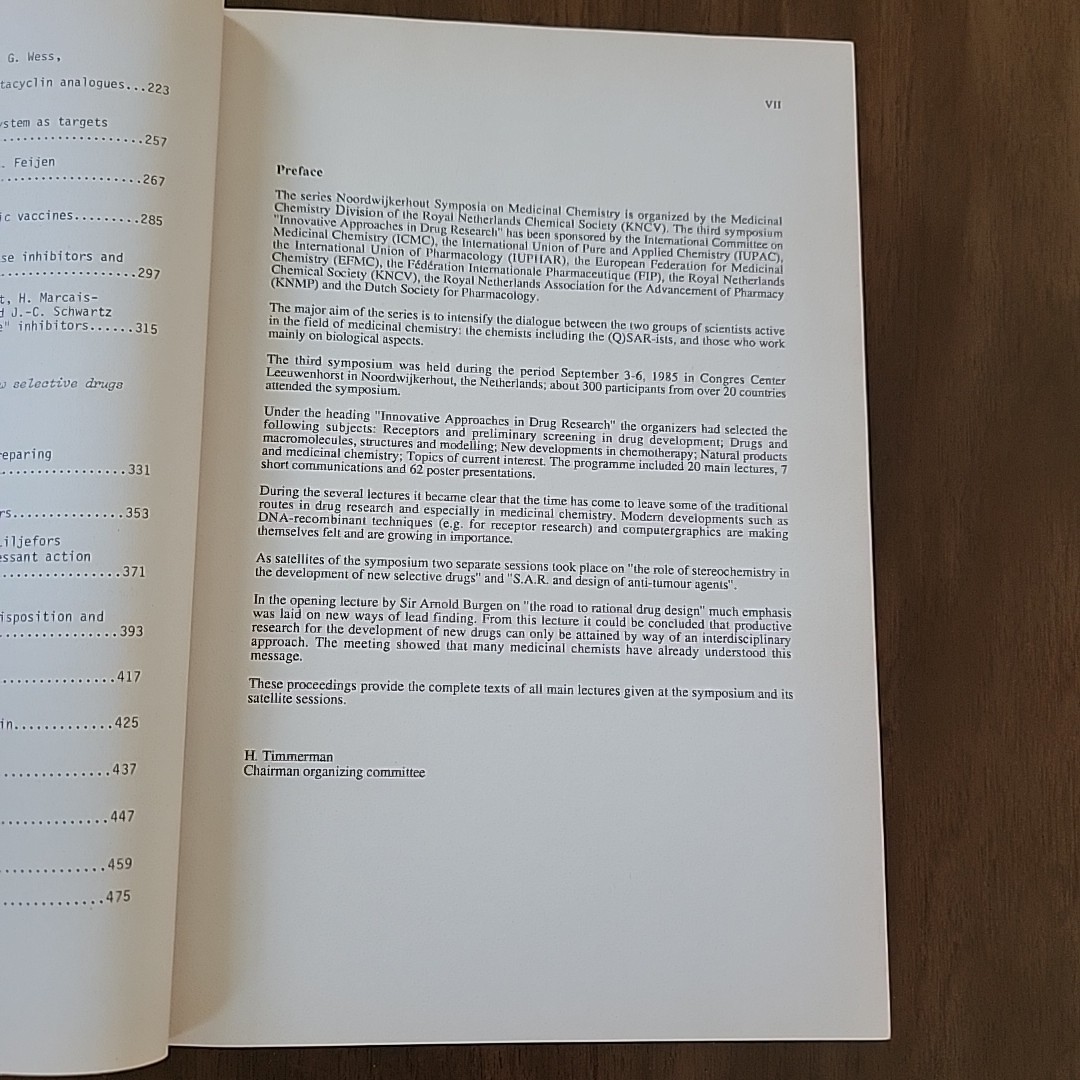 Innovative Drug Research, Volume 9 Proceedings of Netherlands Symposium 1985