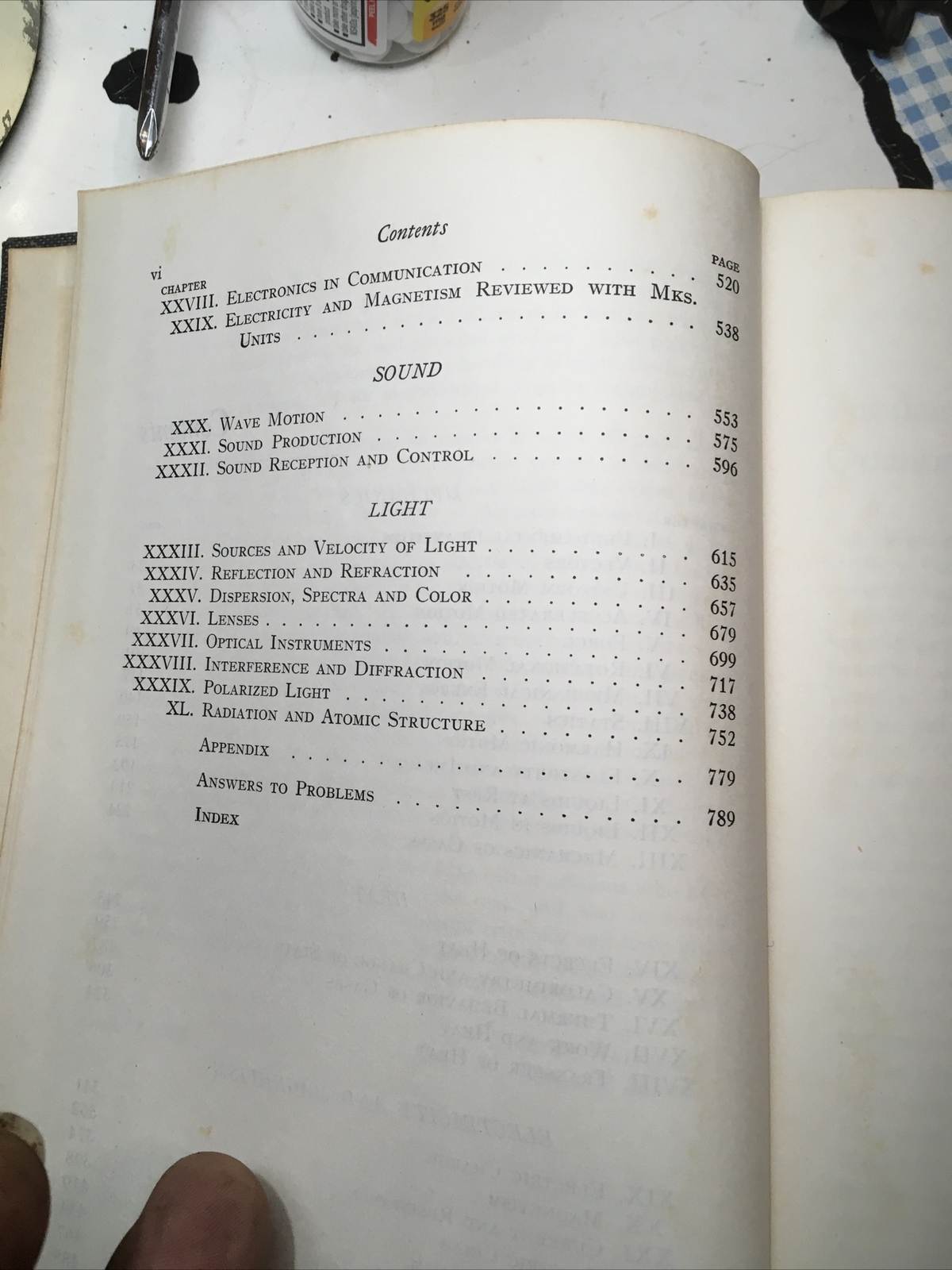 Physics by Hausmann & Slack – Vintage 1950 – 3rd edition 5th Prt (Van Nostrand)