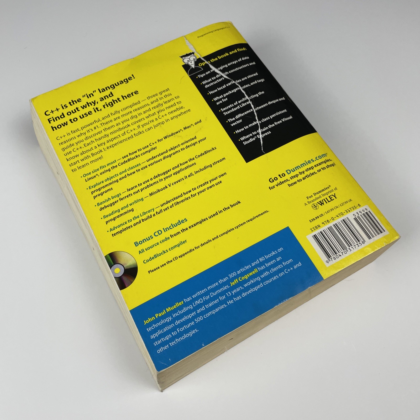 C AllInOne Desk Reference – Paperback – GOOD CONDITION-Tear In Back Cover