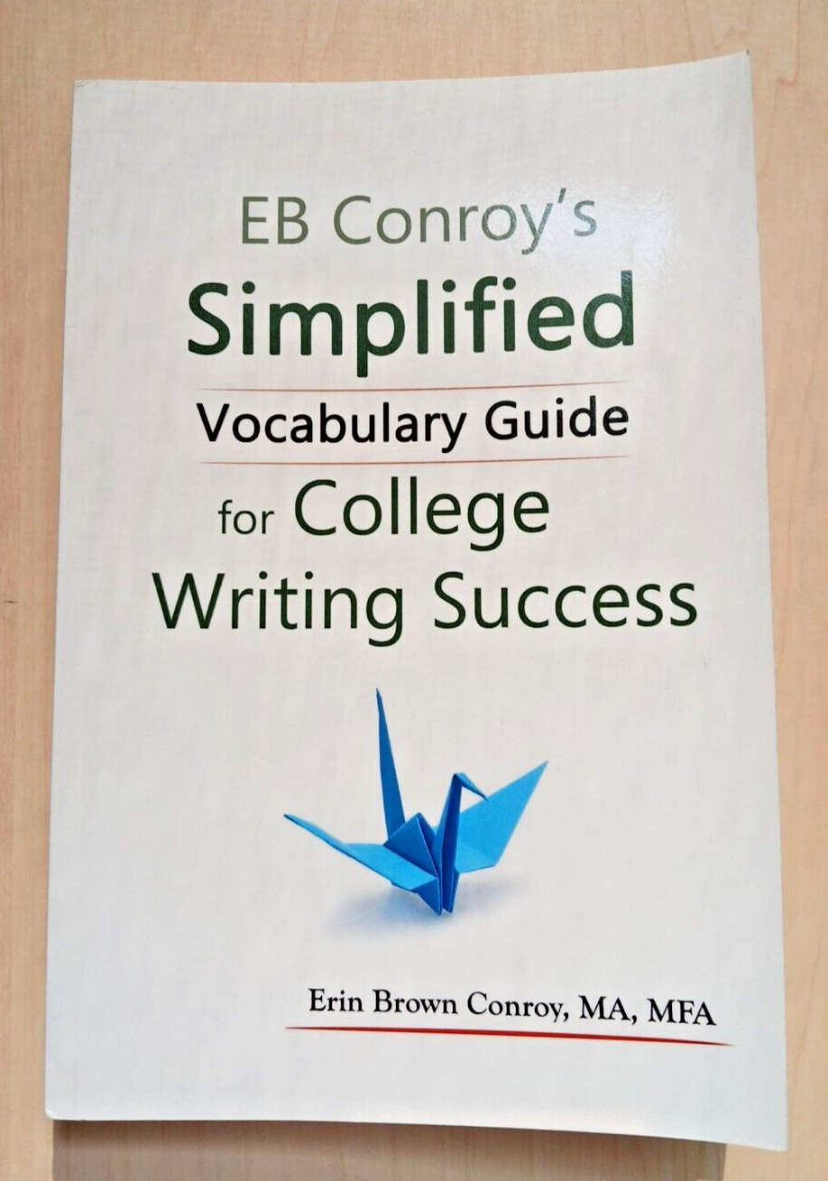 EB Conroy’s Simplified Vocabulary Guide By Conroy, Erin Brown -VERY GOOD Ppbk