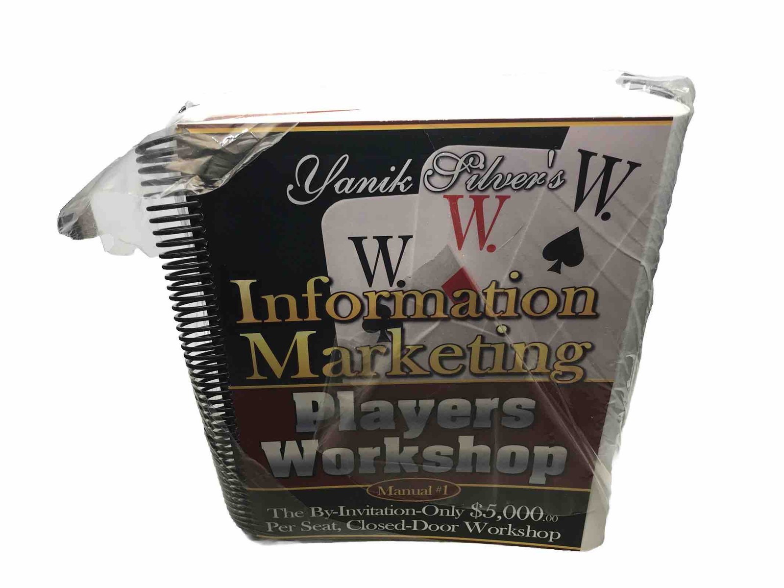 Yanik Silver’s Information Marketing Player’s Workshop Manual Set 1,2, & 3 – NEW