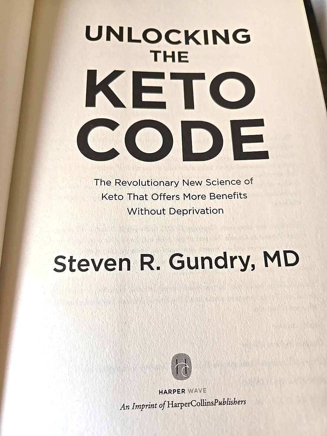 Unlocking the Keto Code: The Revolutionary N… by Gundry MD, Dr. Stev Hardback